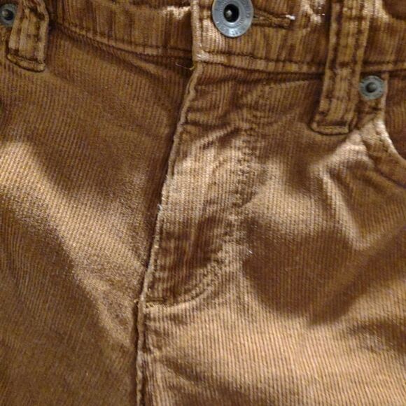Vintage Mid Rise Lands End Corduroy Pants Short Ankle. W1 - Picture 4 of 5